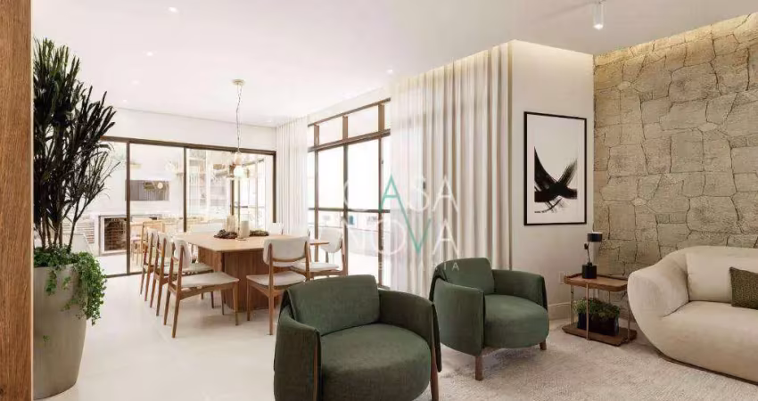Apartamento com 4 dormitórios à venda, 291 m² por r$ 4.290.000,00 - aparecida - santos/sp