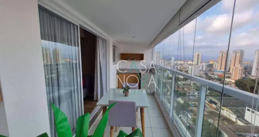Studio com 1 dormitório, 49 m² - venda por r$ 635.000,00 ou aluguel por r$ 4.600,00/mês - ponta da praia - santos/sp