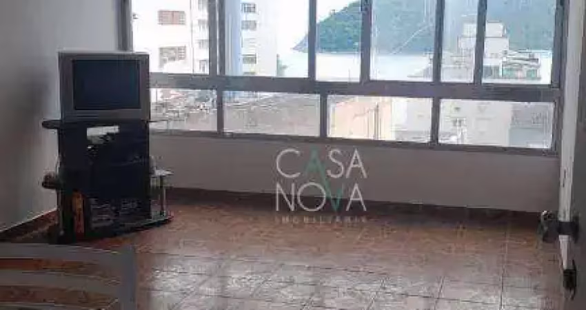 Apartamento com 2 dormitórios à venda, 80 m² por r$ 410.000,00 - itararé - são vicente/sp