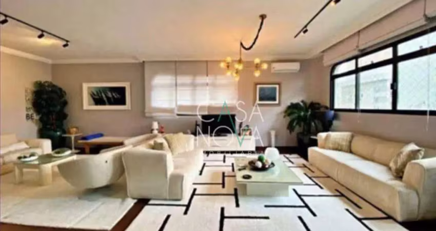 Apartamento com 4 dormitórios à venda, 246 m² por r$ 2.400.000,00 - vila rica - santos/sp