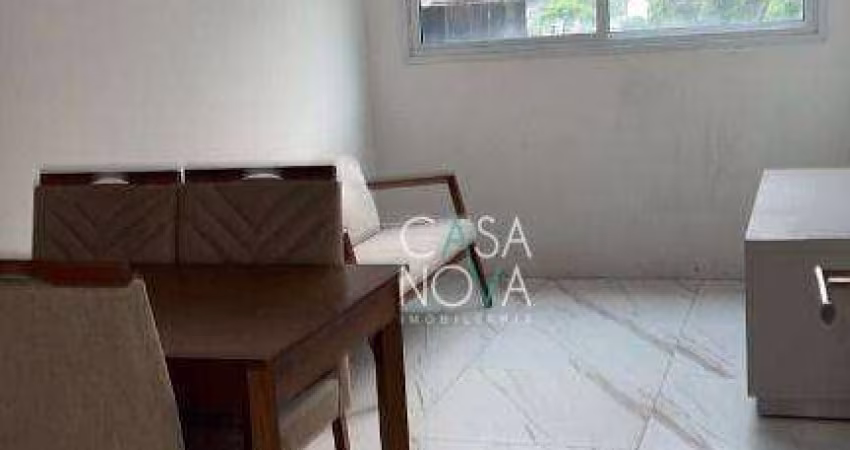 Apartamento com 2 dormitórios à venda, 58 m² por R$ 544.000,00 - Marapé - Santos/SP