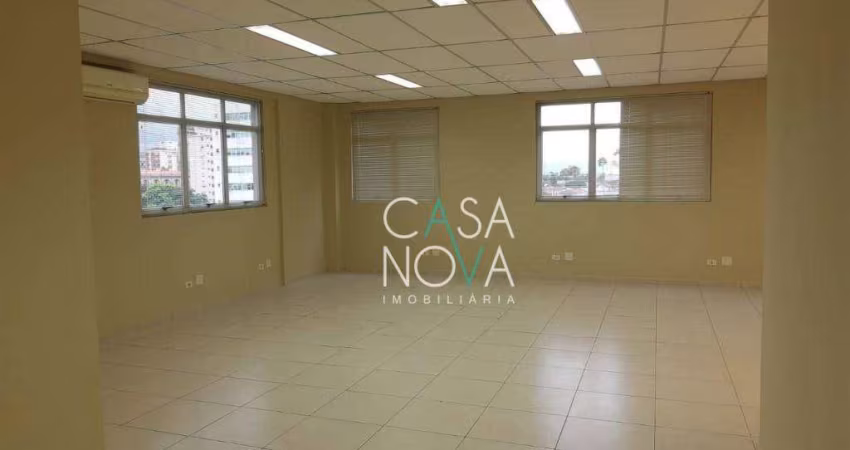 Sala para alugar, 62 m² por R$ 3.490,00/mês - Vila Matias - Santos/SP