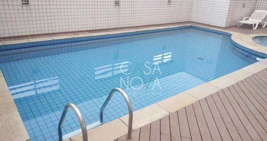Apartamento com 1 dormitório para alugar, 52 m² por r$ 2.700,00/mês - encruzilhada - santos/sp