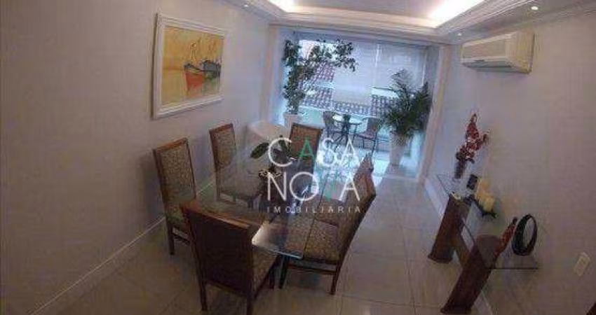Apartamento com 3 dormitórios à venda, 147 m² por R$ 810.000,00 - Pompéia - Santos/SP