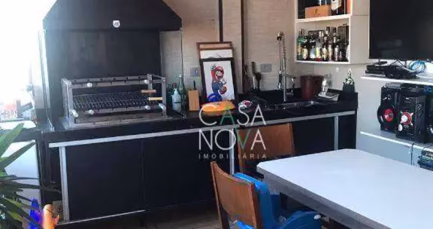 Cobertura com 3 dormitórios à venda, 110 m² por R$ 695.000,00 - Centro - São Vicente/SP