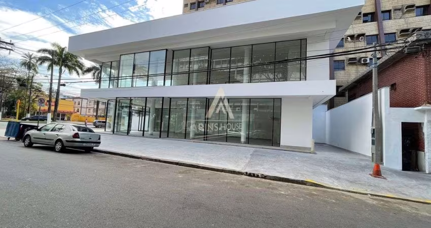 Loja Comercial de esquina para Alugar na Avenida Ana Costa no Gonzaga-Santos
