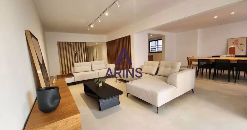 Apartamento a venda com 250m², 4 quartos, 3 vagas na vila rica - santos - sp