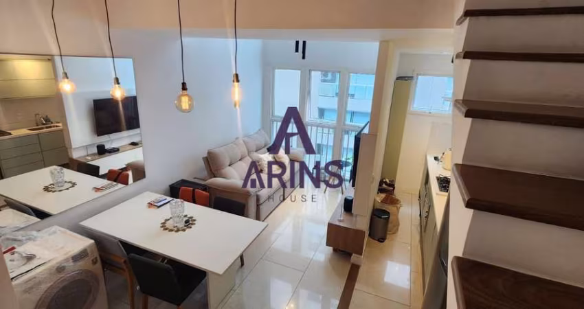 Loft duplex a venda tem 80m² quadrados com 2 quartos em Gonzaga - Santos
