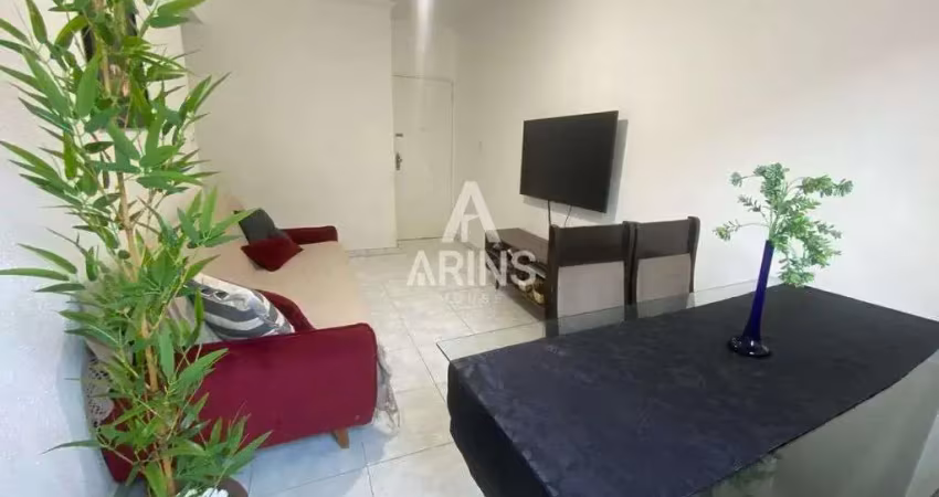 Apartamento a venda com 52m², 1 quarto e 1 vagas no marapé em santos/sp