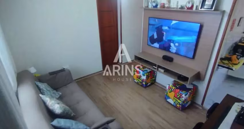 Apartamento a venda com 58m²  2 quartos e 1 vaga de garagem no embaré em santos