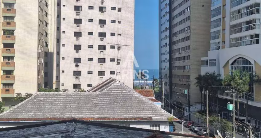 Apartamento a venda com 95m², 2 quartos, 1 vaga no embaré em santos/sp