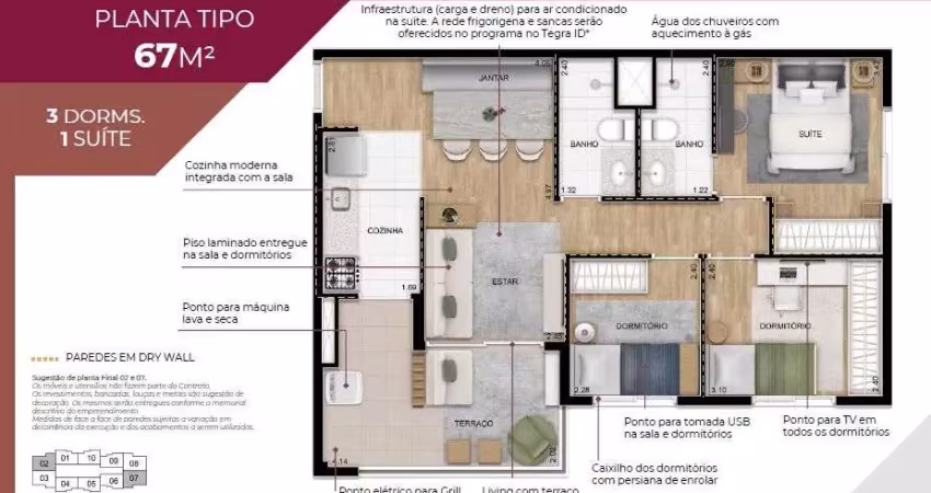 Apartamento com 3 dormitórios à venda, 67 m² por r$ 670.000,00 - brás - são paulo/sp