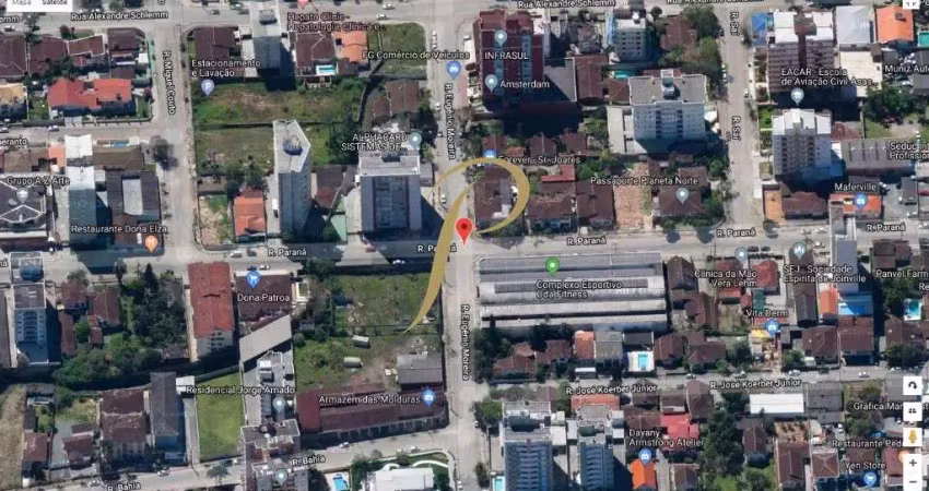 Terreno comercial à venda na Rua Eugênio Moreira, 1, Anita Garibaldi, Joinville
