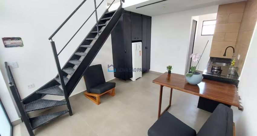 Apartamento com 1 quarto para alugar na Rua das Camélias, --, Mirandópolis, São Paulo