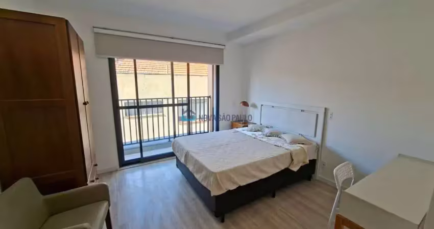 Studio na vila mariana com 25m² próximo a estação do metro ana rosa!