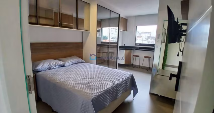 Studio residencial mobiliado no Ipiranga.