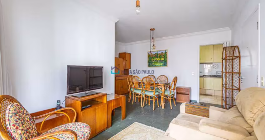 Apartamento para Locação 2 Quartos,  Mobiliado, Sacada, Moema.