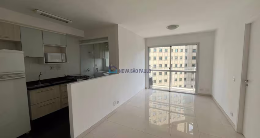 More em Indianópolis: Apartamento com 45m²  1quarto e 1 vaga