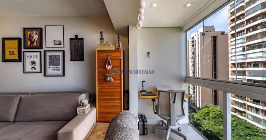 Apartamento mobiliado com 3 dormitórios à venda na vila olímpia