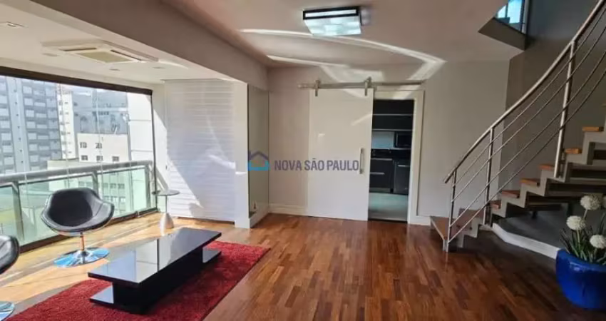 Apartamento duplex, mobiliado, 4 dormitórios, 3 suítes, 4 vagas - jardim paulista