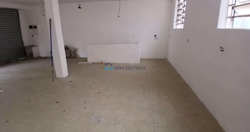 Loja comercial ampla om subsolo - 120m na avenida miguel estéfno
