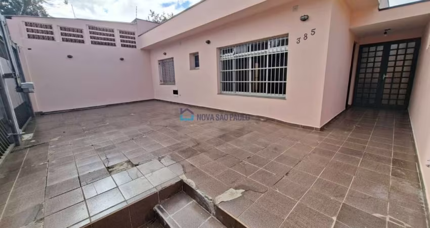 Excelente casa térrea para locação! A 270 metros a pé do metrô Jabaquara!