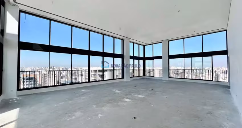 Apartamento de luxo com 375m², 4 suítes e 4 vagas à venda em moema.