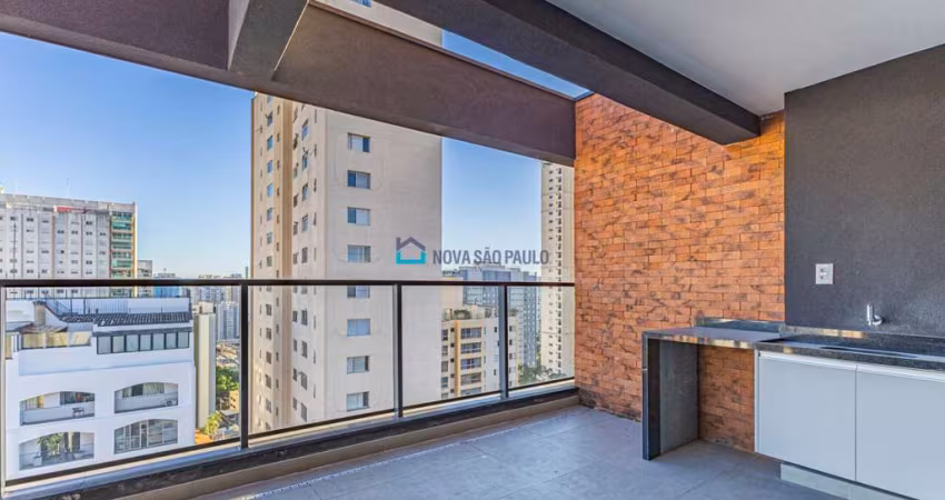 Apartamento Novo à venda no Campo Belo com 1 suíte e 2 vagas de garagem.