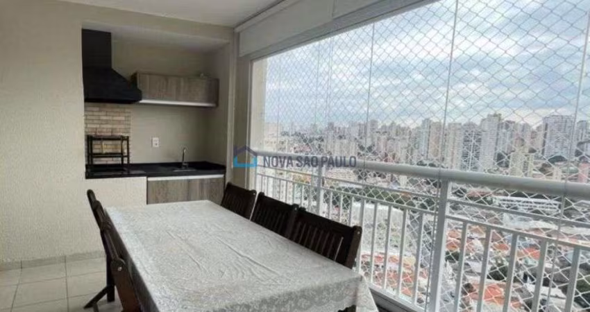 3 dormitórios, 1 suíte, 2 vagas, varanda gourmet e depósito grande - Vila Gumercindo