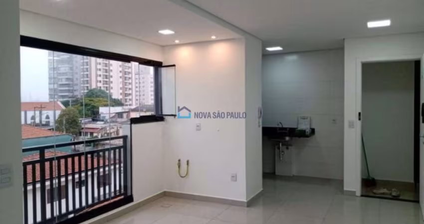 Apartamento novo,  2 dormitórios, suíte. 1 vaga,  Saude.