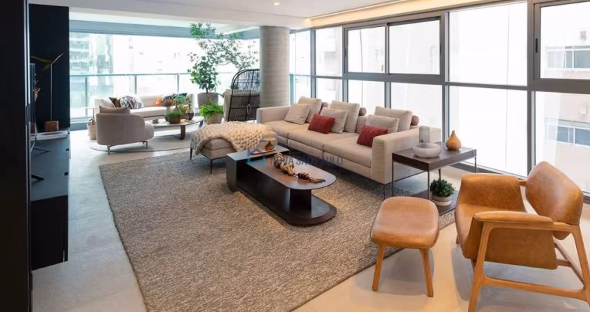 Venda. Apartamento com 145m², 3 Suites. 2 Vagas. Jardim Paulista