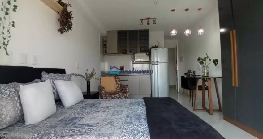 Aceita pet!!! studio a 270m para o metrô pça da árvore - rua caramuru, 580