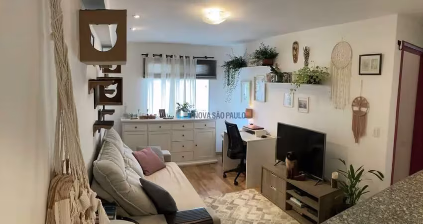 Apartamento 1 suíte, 1 vaga, 44 m² - vila nova conceição