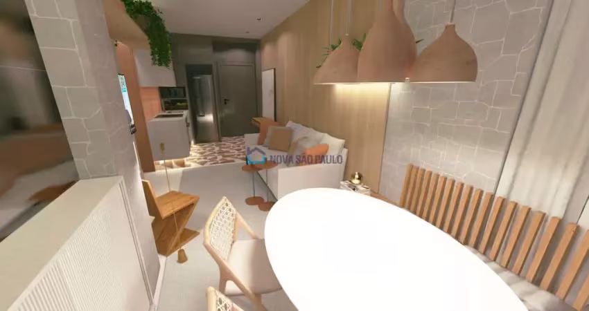 Apto com 53,5 m.² no Ipiranga- Novo-proximo ao metro Sacomã.