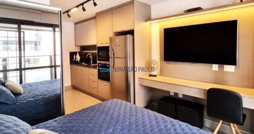Apartamento à venda mobiliado, Campo Belo, 1 dormitório