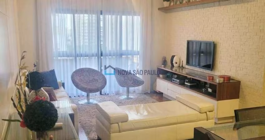 Apartamento à venda, com 3 dormitórios, 1 suíte, 2 vagas, a 500 metros do metrô Chácara Klabin