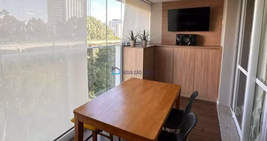 Apartamento Mobiliado no Brooklin com 44 m²