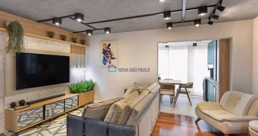 Apartamento proximo ao Metrô Saúde, Mobiliado, 3 dormitórios e 2 vagas.