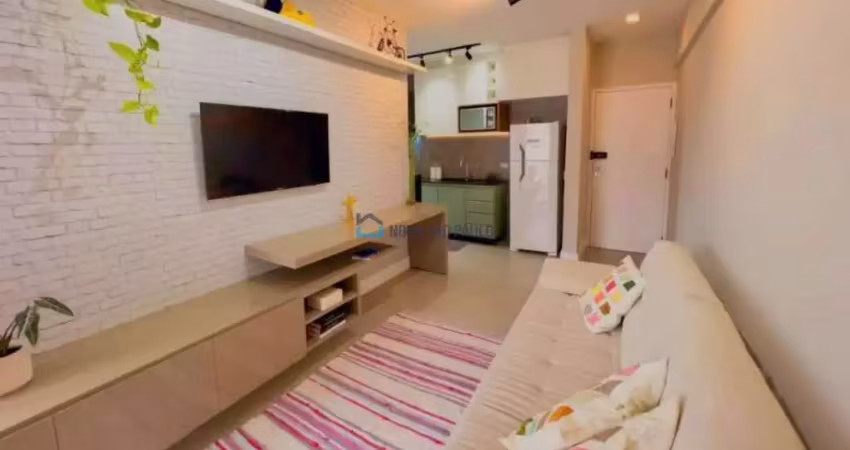 Apartamento  01 dormitório  01 vaga - Moema Pássaros.