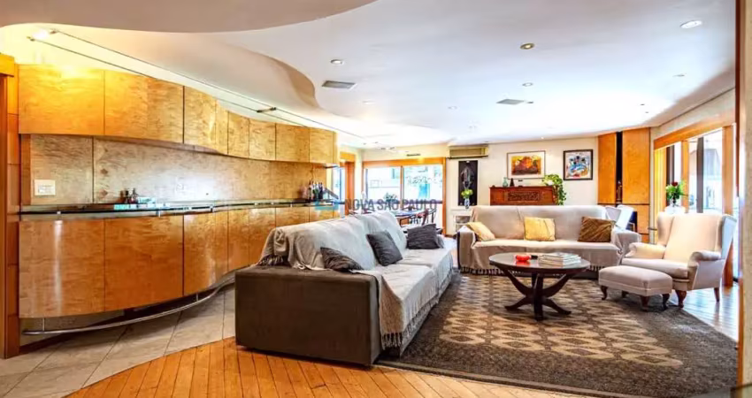 Venda moema índios. apartamento com 228m², 4 dormitórios,  3 suítes. 4 vagas.