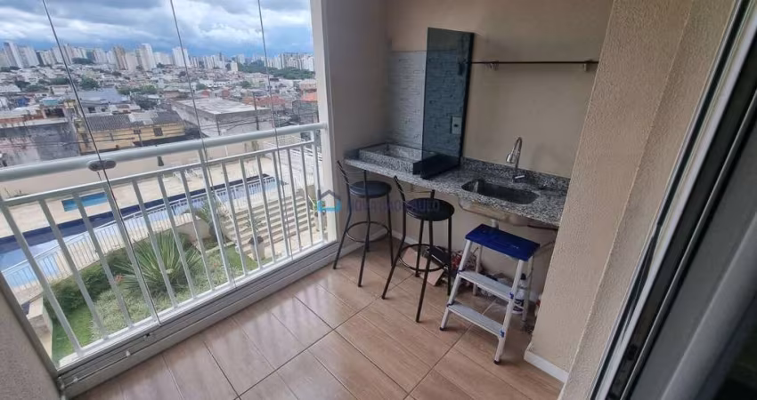 Apartamento seminovo, planejado, 2Dts, suíte, 2wc, Varanda Gourmet, Próximo ao Metrô  São Judas