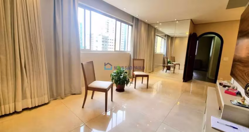 Apartamento 95m² 03 dormitórios 01 suíte  01 vaga - moema