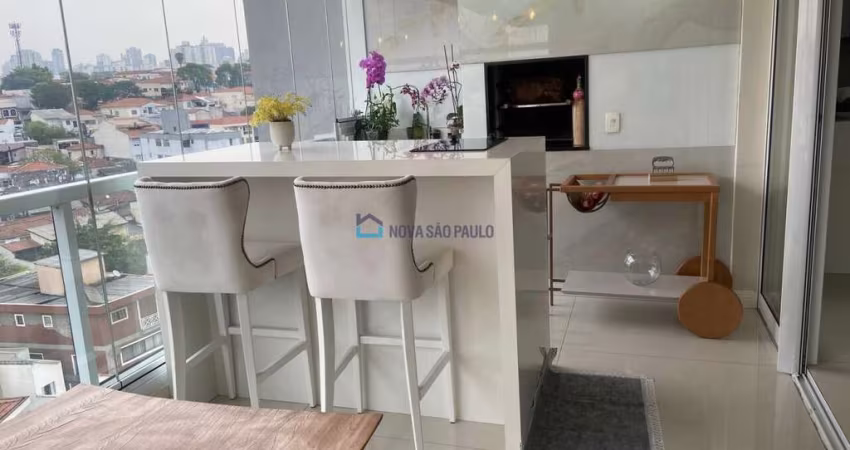 Apartamento à venda em São Paulo, Zona Sul,  Jardim da Glória, 101m², 2 suítes, 2 vagas