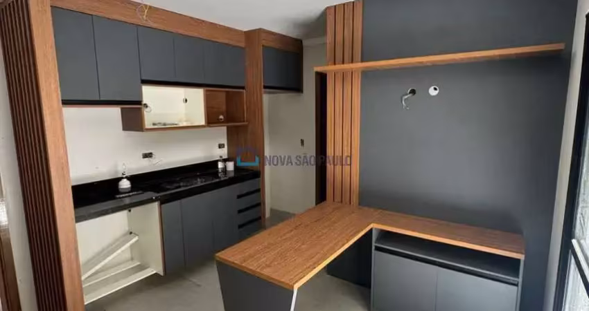 Apartamento novo decorado  à venda no jabaquara com 1 quarto .
