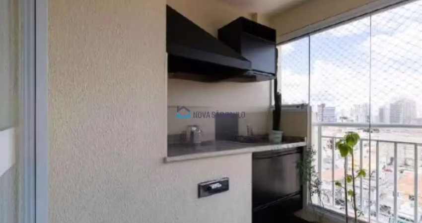Apartamento de 2 quartos, 1 suíte e  com varanda gourmet