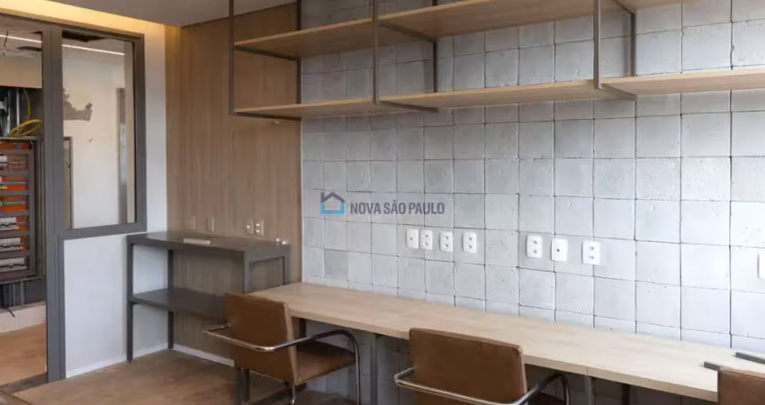 Studio Vila Mariana -  25m² - 200m do Metrô Ana Rosa -  Entregue: ABR/2025