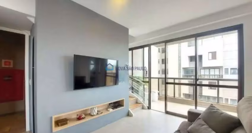 Duplex 72m² 02 dormitórios, sendo 2 suites, 02 vagas - moema índios