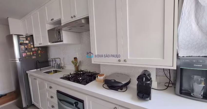 Apartamento novo, ensolarado, todo reformado, perto do metrô Conceição na vila Guarani. Impecável!