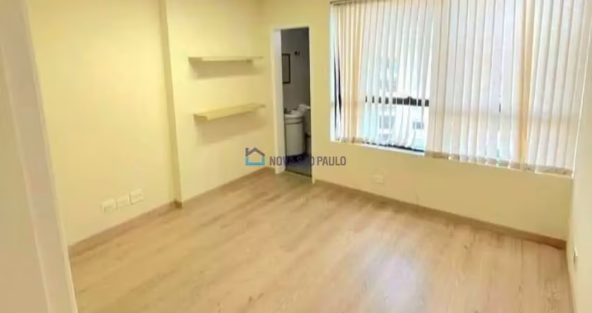 Conjunto comercial  32m²  02 salas  02 banheiros  01 vaga - itaim bibi