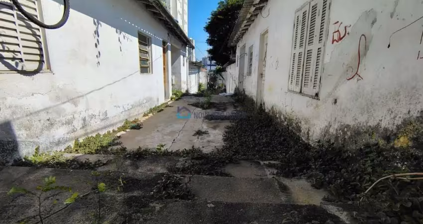 Terreno , com uma área total de 400 m² e uma frente de 10 metrôs.